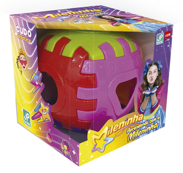 Cubo Didático Mileninha - Na Caixa